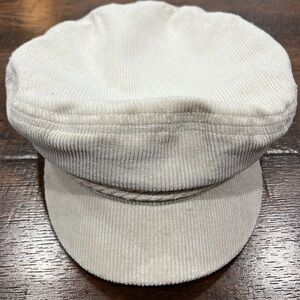 Brixton Fiddler Fisherman’s Cap in Egret White